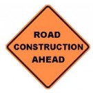 W20-1a Road Construction Ahead Sign