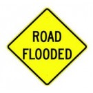 W18-2 Road Flooded Sign