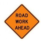 W-65 (W20-1) Road Work Ahead Sign