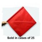 Red Vinyl Flag with Stay