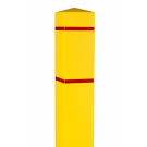 square bollard cover