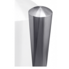 Stainless Steel Bollard Covers Closeup