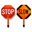 Stop/Slow Rigid Traffic Signs