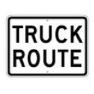 R14-2 24" x 18" Truck Route Sign