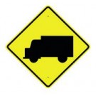 W11-10S Truck Symbol Sign