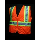 V1400 Orange Class 2 Mesh Safety Vest