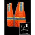 V1800 Orange Class 2 Mesh Vest