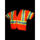 V255 Class 3 Mesh Orange Safety Vest