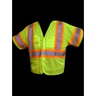 VB155 Class 3 Lime Tear-Away Mesh Safety Vest