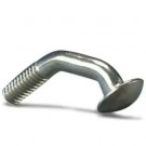 Corner bolt for connecting square post to anchor