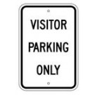 G-27 12" x 18" Visitor Parking Only Sign