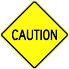 W-64 Caution Sign