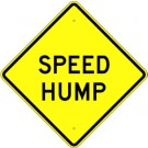 W17-1A Speed Hump Sign
