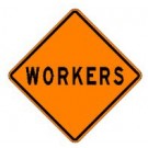 W21-1B Workers Sign